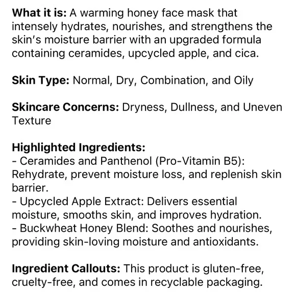 Farmacy Honeymoon Glow Serum & Honey Potion Mask Duo - Picture 8 of 9